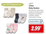 Baby-Socken Angebote von lupilu bei Lidl Erfurt für 2,99 €