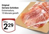 Original Serrano Schinken Angebote bei GLOBUS Saarbrücken für 2,29 €