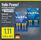 Batterien Angebote von Varta bei diska Erlangen für 1,11 €