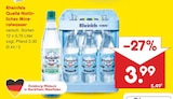 Natürliches Mineralwasser bei Netto Marken-Discount im Grevenbroich Prospekt für 3,99 €