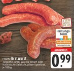 Frische Bratwurst Jalapeño oder italienische Salsiccia Angebote von Tierwohl Plus bei EDEKA Pulheim für 0,99 €