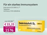 Dekristolvit D3 2000 I.E. im aktuellen Prospekt bei mea - meine apotheke in Ramin