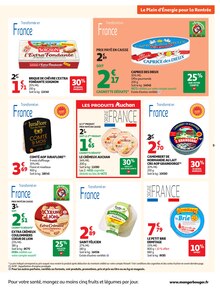 Promotion Comté dans le prospectus Auchan Hypermarché, valable du 08/09/2026 au 20/09/2026 Promo Comté dans le catalogue Auchan Hypermarché du moment à la page 9