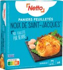 Paniers Feuilletés Noix de Saint Jacques Surgelées - NETTO dans le catalogue Netto