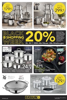 Pfanne im BRAUN Möbel-Center Prospekt "BLACK SHOPPING WEEK 20%" mit 14 Seiten (Reutlingen)