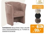Cocktailsessel Angebote bei Opti-Wohnwelt Eisenach für 99,00 €