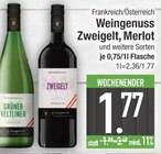Weingenuss Zweigelt im Angebot bei E center in Rosenheim Weingenuss Zweigelt Angebote bei E center Rosenheim für 1,77 €