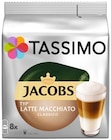 Tassimo Kaffeekapseln Latte Macchiato oder Lungo Kaffeekapseln Intenso Angebote von Jacobs bei REWE Koblenz für 4,44 €