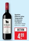 Solaz Tempranillo & Cabernet Sauvignon Angebote von Osborne bei Marktkauf Reutlingen für 4,99 €