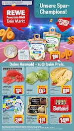 REWE Prospekt "Dein Markt" für Herbrechtingen, 28 Seiten, 29.07.2024 - 03.08.2024