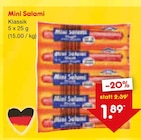 Mini Salami bei Netto Marken-Discount im Schwabhausen Prospekt für 1,89 €