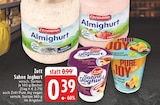 Aktuelles Sahne Joghurt Angebot bei E center in Aachen ab 0,39 €