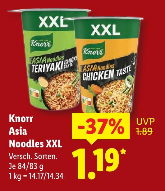 Asia Noodles XXL Chicken Taste