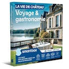 Coffret cadeau SmartBox La vie de Château Voyage & gastronomie en promo à 239,90 € chez Fnac Coffret cadeau SmartBox La vie de Château Voyage & gastronomie dans le catalogue Fnac