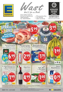 EDEKA Prospekt der Woche "Aktuelle Angebote" Seite 1, 17.11.2025 bis 22.11.2025 für Steinheim Aktueller EDEKA Prospekt "Aktuelle Angebote" Seite 1 von 24 Seiten für Steinheim