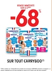 Promo -68% remise immédiate sur le 2ème sur tout Carryboo à  dans le catalogue Intermarché à Le Mans