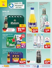 Mineralwasser im Netto Marken-Discount Prospekt in Duisburg Aktueller Netto Marken-Discount Prospekt mit Mineralwasser, "Aktuelle Angebote", Seite 20