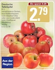 Deutsche Tafeläpfel im WEZ Prospekt zum Preis von 2,79 €