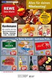 REWE Prospekt "Dein Markt" für Herne, 30 Seiten, 27.11.2023 - 02.12.2023
