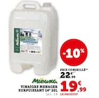 Vinaigre menager surpuissant 14° 20l - Mieuxa dans le catalogue Hyper U