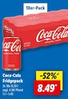 Fridgepack Angebote von Coca-Cola bei Lidl Biberach für 8,49 €