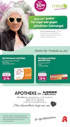 Apotheke Prospekt von mea - meine apotheke in Drage Aktueller mea - meine apotheke Apotheken Prospekt für Drage: Unsere Juli-Angebote mit 4} Seiten, 01.07.2025 - 31.07.2025