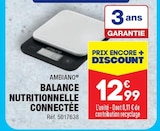 Promo BALANCE NUTRITIONNELLE CONNECTÉE à 12,99 € dans le catalogue Aldi à Saint-Valéry-en-Caux