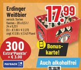 Weißbier Angebote von Erdinger bei Trinkgut Brühl für 17,99 €