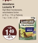 Leckerlis von Adventuros im aktuellen V-Markt Prospekt für 1,49 €