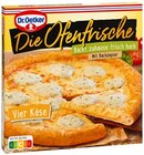 Pizza Tradizionale Salame Romano oder Die Ofenfrische Vier Käse Angebote von Dr. Oetker bei REWE Stuttgart für 2,49 €