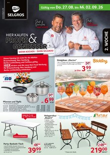 Küche im aktuellen Selgros Prospekt (Augsburg) Küche im Selgros Prospekt "HIER KAUFEN PROFIS & GENIESSER" mit 12 Seiten (Augsburg)