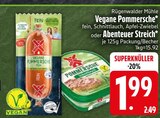 Vegane Pommersche im EDEKA Prospekt Vegane Pommersche von Rügenwalder Mühle im aktuellen EDEKA Prospekt für 1,99 €