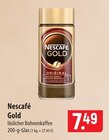 Nescafé Gold löslicher Bohnenkaffee Angebote bei famila Nordost Gifhorn für 7,49 €