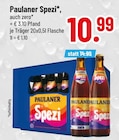 Spezi, auch zero von Paulaner im aktuellen Trinkgut Prospekt für 10,99 €