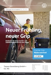 Der aktuelle Volkswagen Prospekt "Neuer Frühling, neuer Grip" mit  Seite (Gevelsberg)