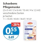 Pflegemaske von Schaebens im aktuellen V-Markt Prospekt für 0,55 €