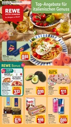 REWE Prospekt für Ihringen mit 24 Seiten REWE Prospekt "Dein Markt" für Ihringen, 24 Seiten, 12.05.2025 - 17.05.2025