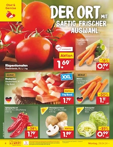 Tomaten im Netto Marken-Discount Prospekt "Aktuelle Angebote" mit 50 Seiten (Solingen (Klingenstadt))