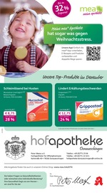 mea - meine apotheke Apotheken Prospekt der aktuellen Woche mit 4 Seiten, gültig von 01.12.2025 bis 31.12.2025, in Donaueschingen und Umgebung Aktueller mea - meine apotheke Apotheken Prospekt in Donaueschingen und Umgebung, "Unsere Dezember-Angebote" mit 4 Seiten, 01.12.2025 - 31.12.2025