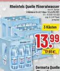Trinkgut Meschede - Mineralwasser Angebot im Prospekt Mineralwasser bei Trinkgut im Meschede Prospekt für 13,99 €