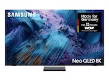 GQ65QN990F Mini LED / Neo QLED 8K TV (65 Zoll 163 cm, UHD 8K, SMART TV) im MediaMarkt Saturn Prospekt GQ65QN990F Mini LED / Neo QLED 8K TV (65 Zoll 163 cm, UHD 8K, SMART TV) von SAMSUNG im aktuellen MediaMarkt Saturn Prospekt für 3.639,00 €