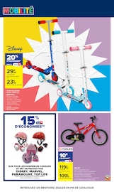 Promos VTT dans le catalogue "L'ÉTÉ EN MAILLOT, LA RENTRÉE EN GRANDS CARREAUX." de Carrefour VTT en promo dans le catalogue Carrefour à la page 58