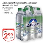 Natürliches Mineralwasser Naturell im Angebot bei GLOBUS in Herne Natürliches Mineralwasser Naturell Angebote von Adelholzener bei GLOBUS Herne für 2,99 €