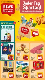 REWE Prospekt Dein Markt mit 32 Seiten