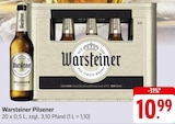 Pilsener Angebote von Warsteiner bei EDEKA Pirmasens für 10,99 €