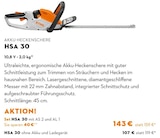 STIHL Schwegenheim - Akku-Heckenschere Angebot im Prospekt Akku-Heckenschere bei STIHL im Schwegenheim Prospekt für 107,00 €
