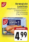 Norwegische Lachsfilets Angebote von GUT & GÜNSTIG bei EDEKA Bünde für 4,99 €