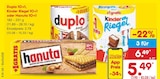 Duplo oder Kinder Riegel oder Hanuta bei Netto Marken-Discount im Zinnowitz Prospekt für 5,49 €