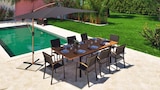 Table extensible Gaya - HYBA en promo chez Carrefour Table extensible Gaya - HYBA dans le catalogue Carrefour