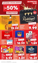 Whiskey im Kaufland Prospekt in Amberg Aktueller Kaufland Prospekt mit Whiskey, "Aktuelle Angebote", Seite 9